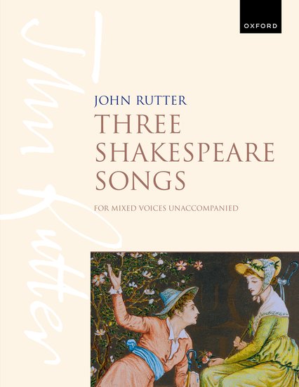 Rutter Three Shakespeare Songs