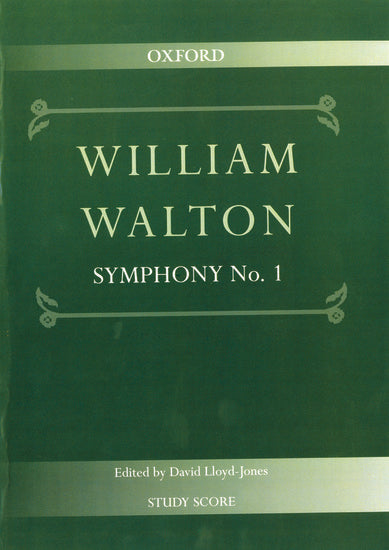 Walton Symphony No. 1 Study score