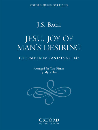 Bach Jesu, Joy of Man's Desiring Piano Duet