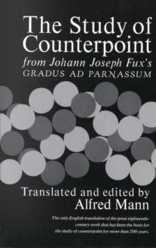 The Study of Counterpoint