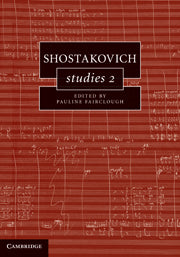 Shostakovich Studies 2