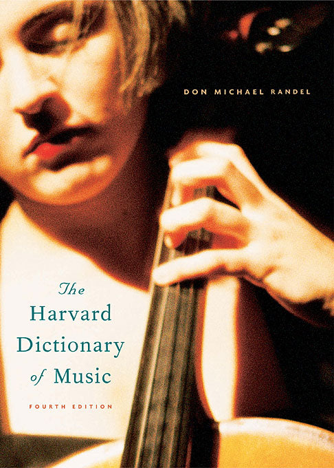 The Harvard Dictionary of Music 4th Edition Hardcover