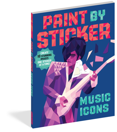 Paint by Sticker: Music Icons