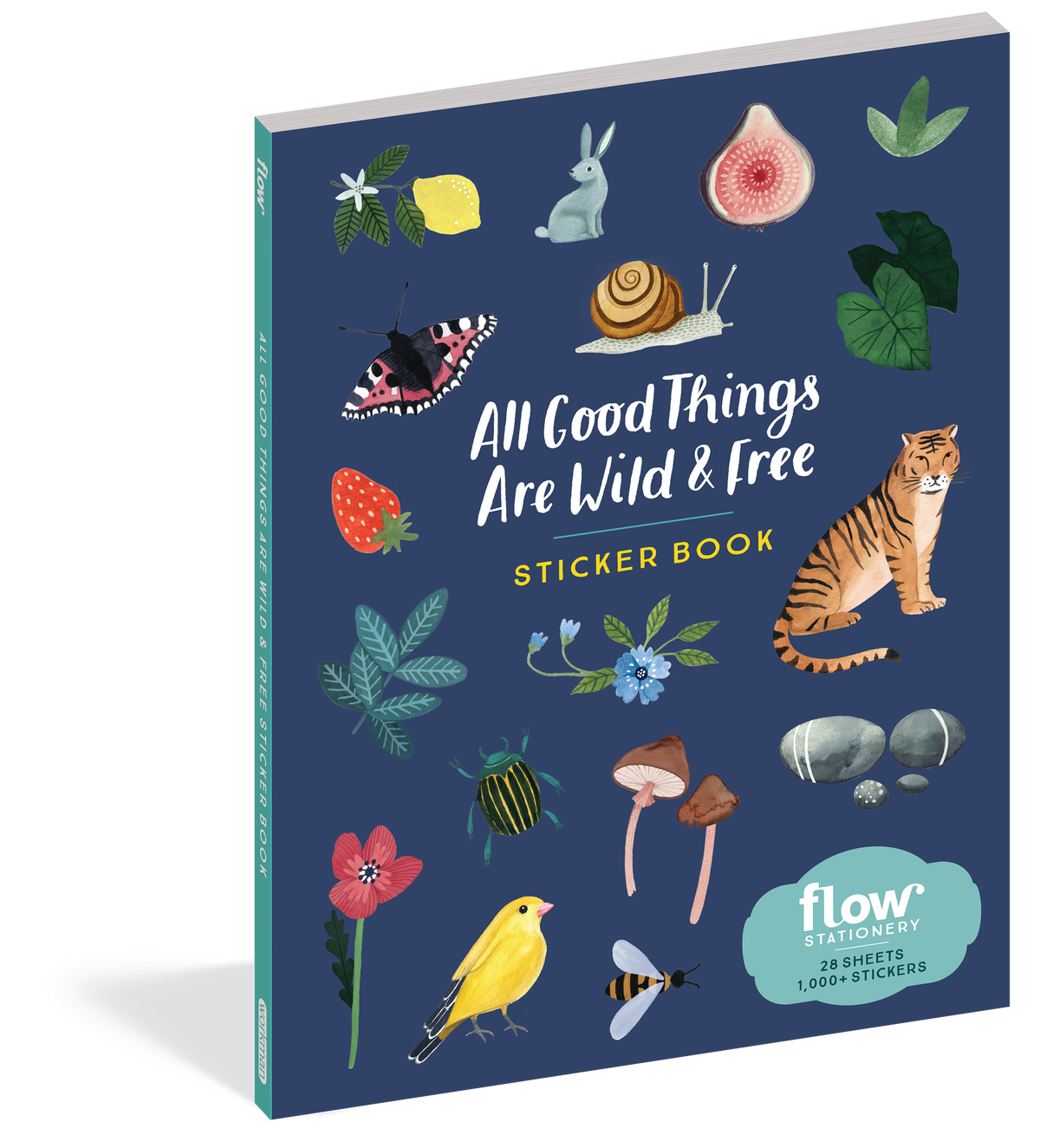 Stickers: All Good Things Are Wild and Free Sticker Book