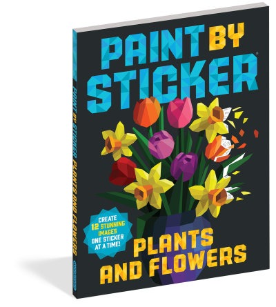 Stickers: Paint by Sticker: Plants and Flowers