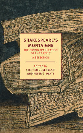 Clearance: Shakespeare's Montaigne