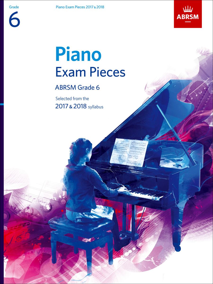 Abrsm Piano Exam Pieces Gr 6 2017-18 CLEARANCE SHEET MUSIC / FINAL SALE