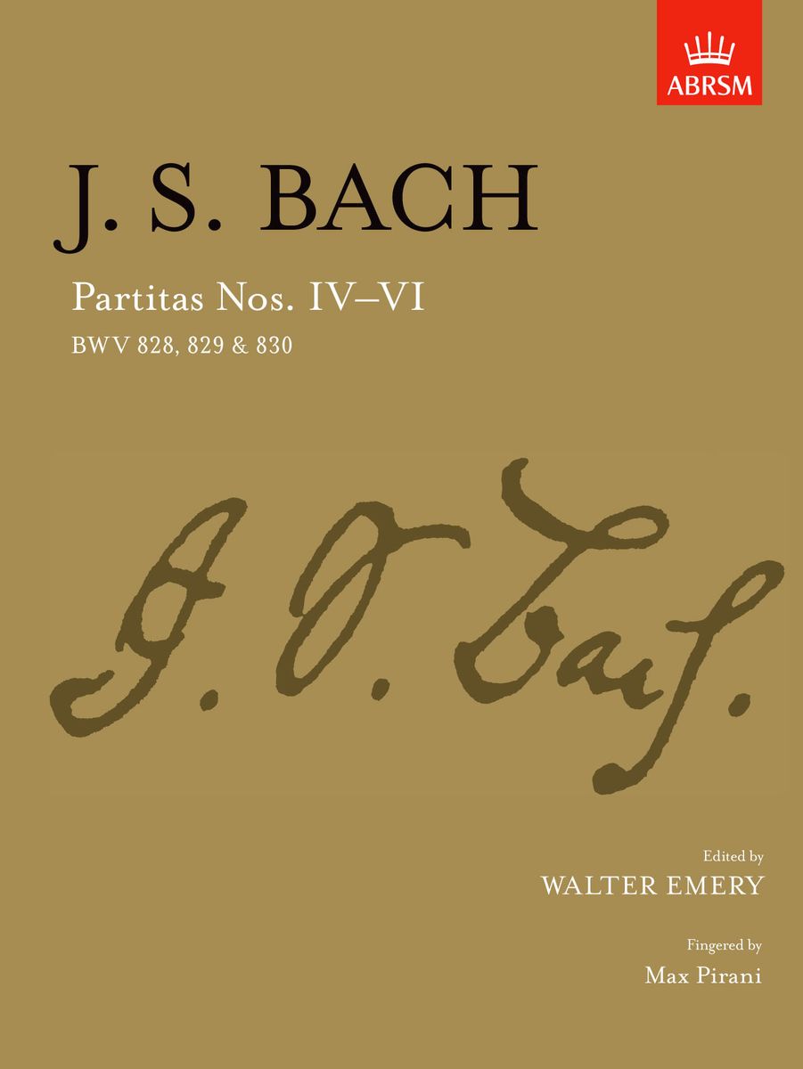 Bach Partitas 4-6