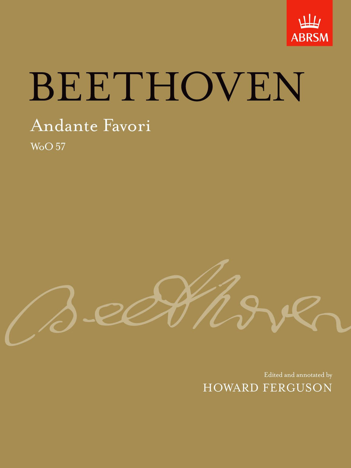 Beethoven Andante Favori WoO 57