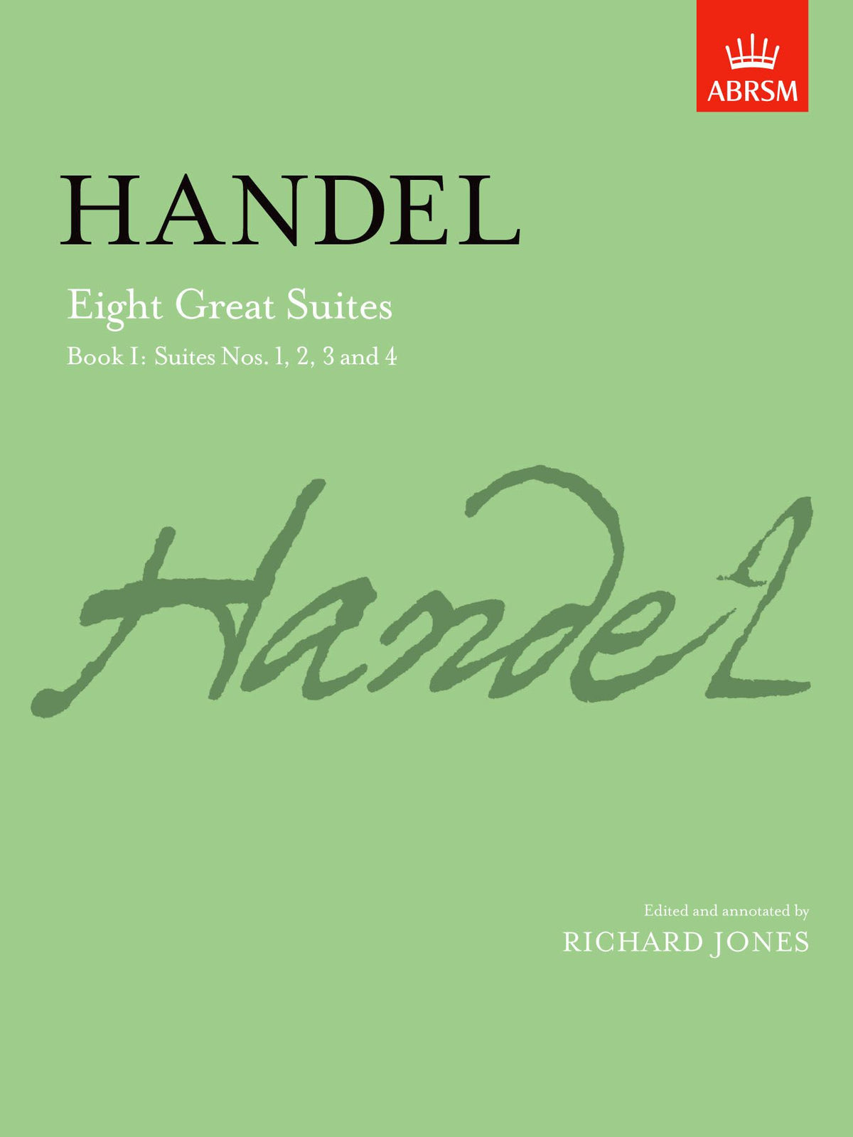 Handel Eight Great Suites Book 1