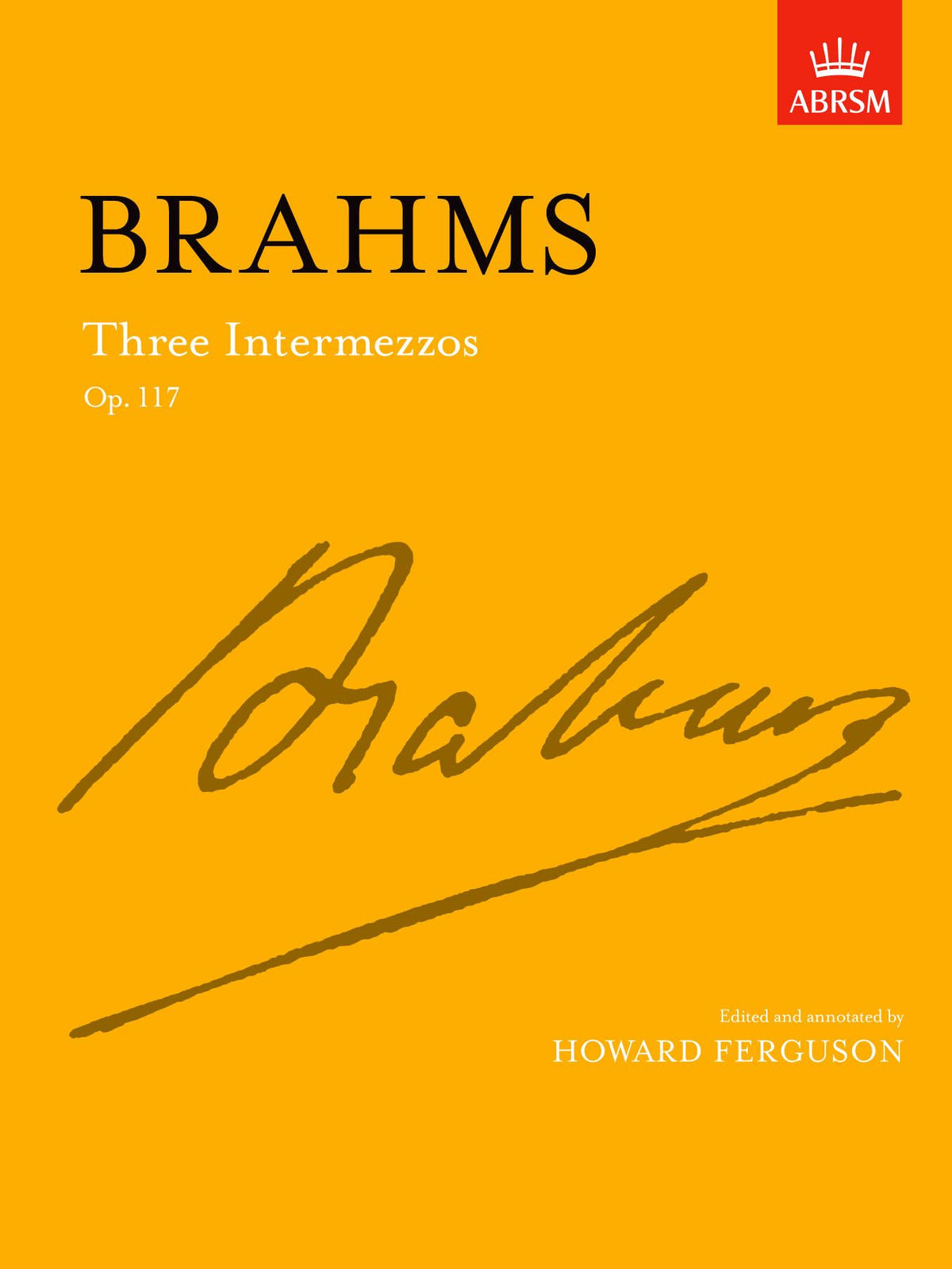 Brahms 3 Intermezzos Op. 117