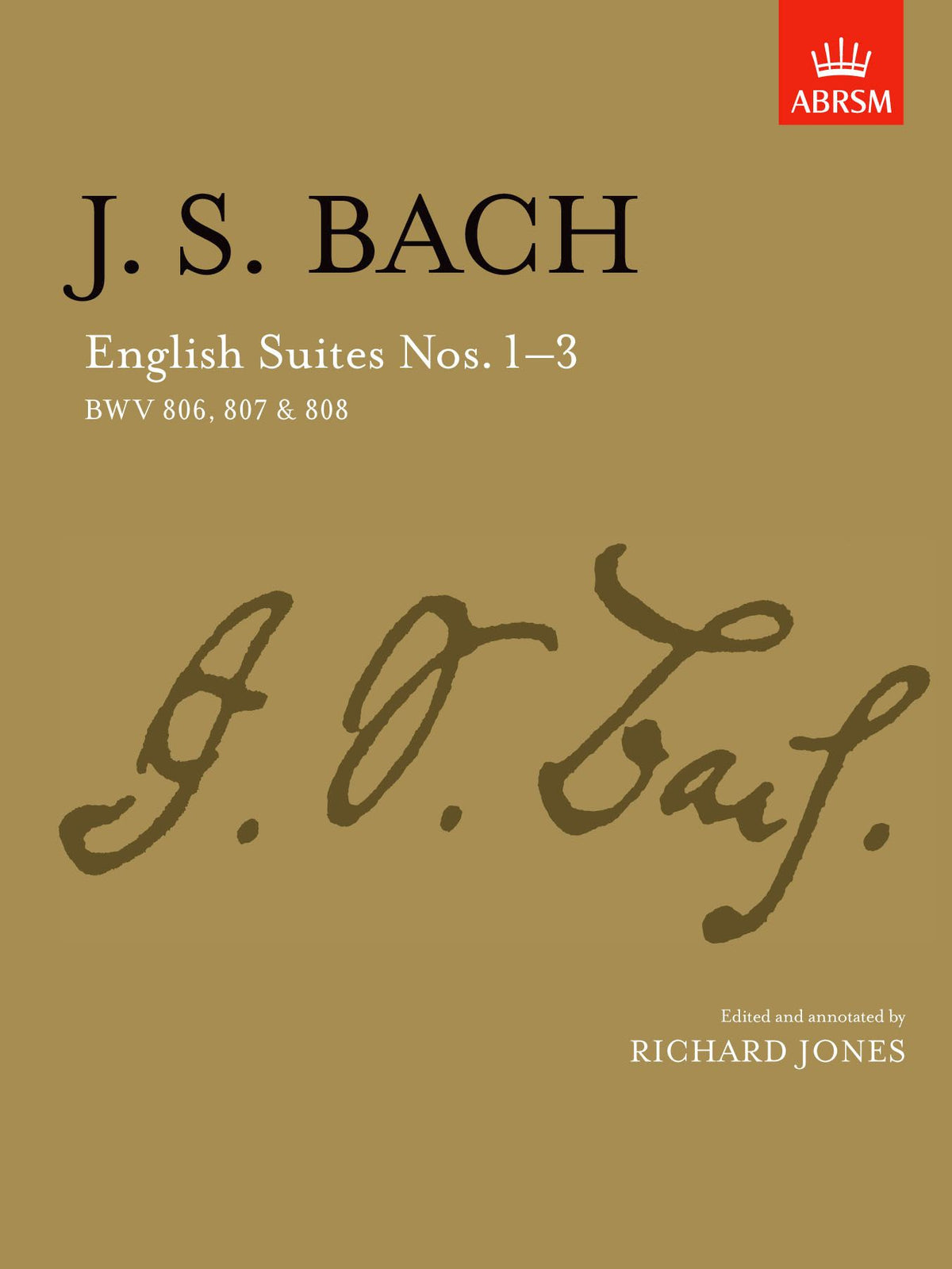 Bach English Suites Nos 1-3