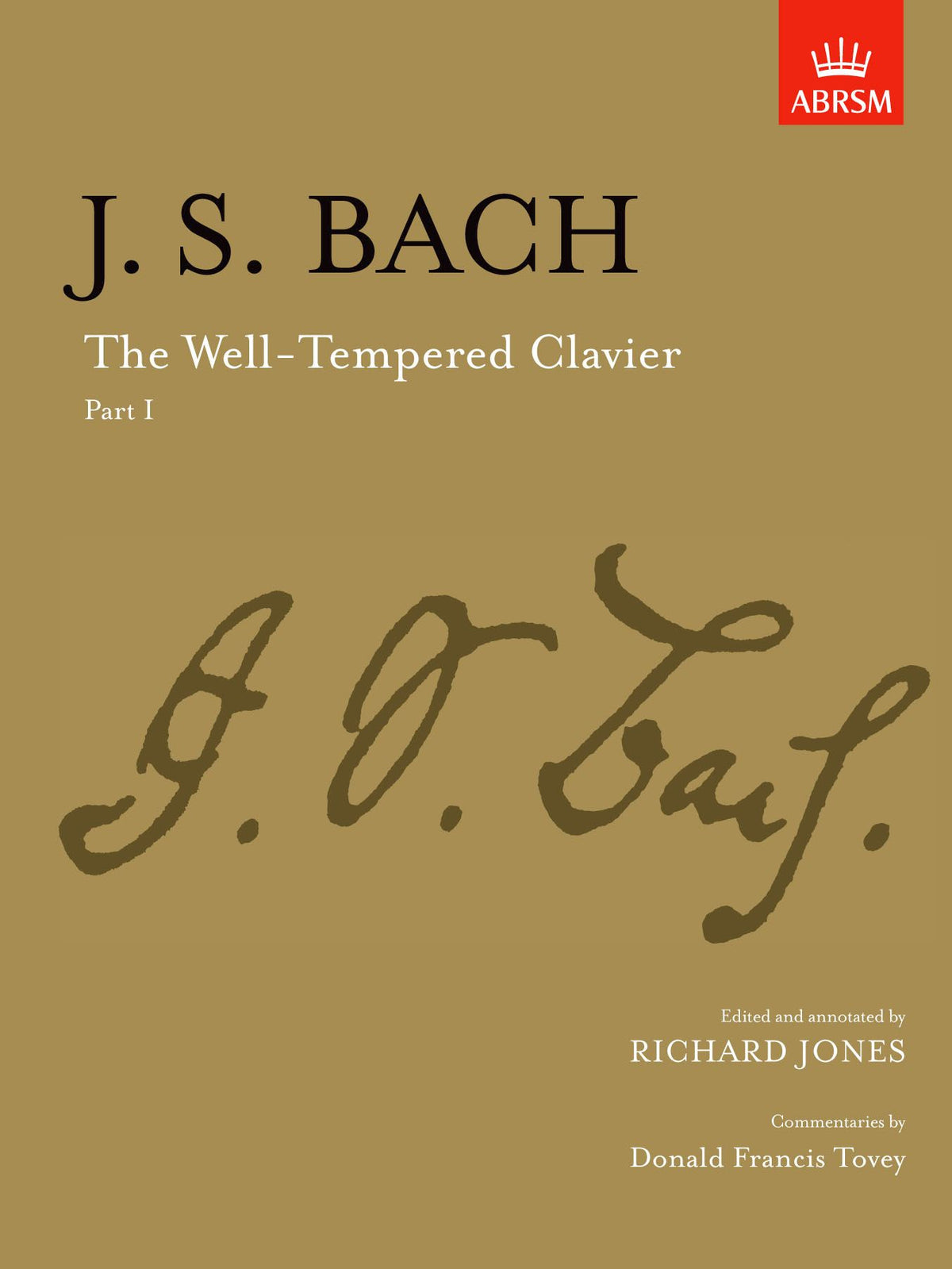 Bach Well-Tempered Clavier Part 1 (paper cover)