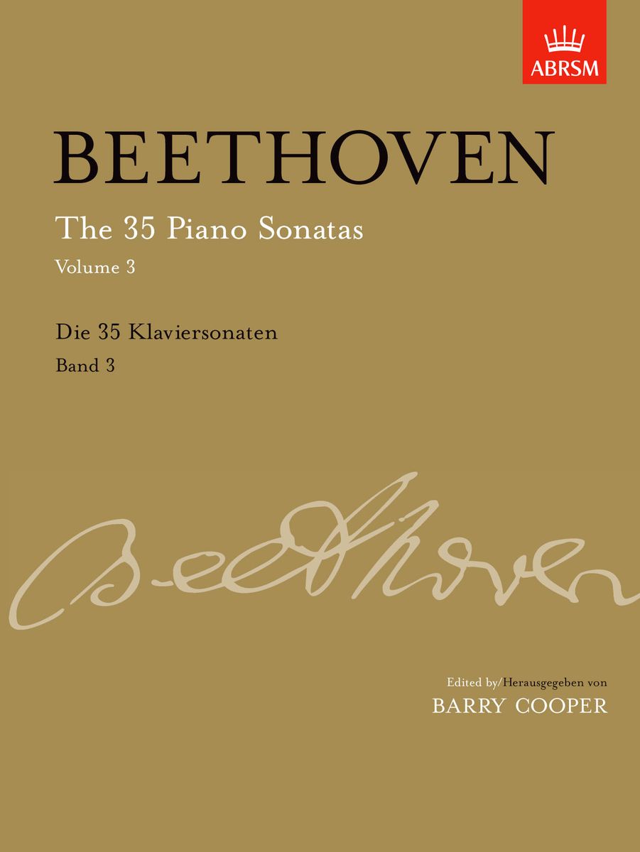 Beethoven The 35 Piano Sonatas Volume 3