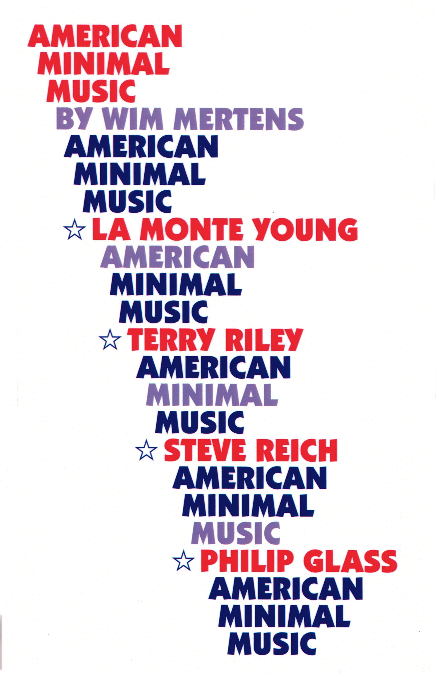 American Minimal Music