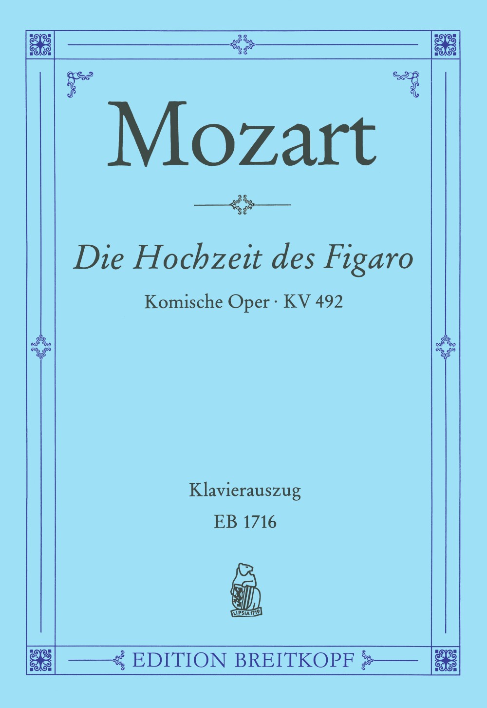 Mozart Le Nozze di Figaro - Vocal Score