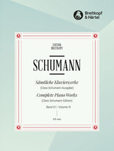Schumann Piano Works Volume 3
