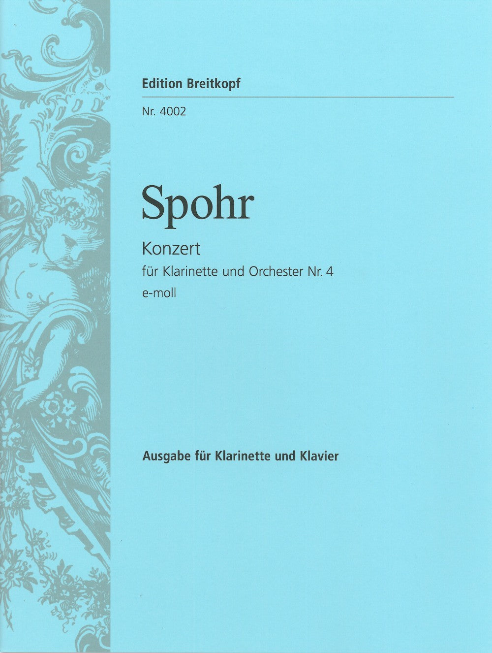 Spohr Clarinet Concerto No 4 E