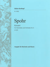 Spohr Clarinet Concerto No 4 E