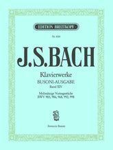 Bach Complete Piano Works Volume 14