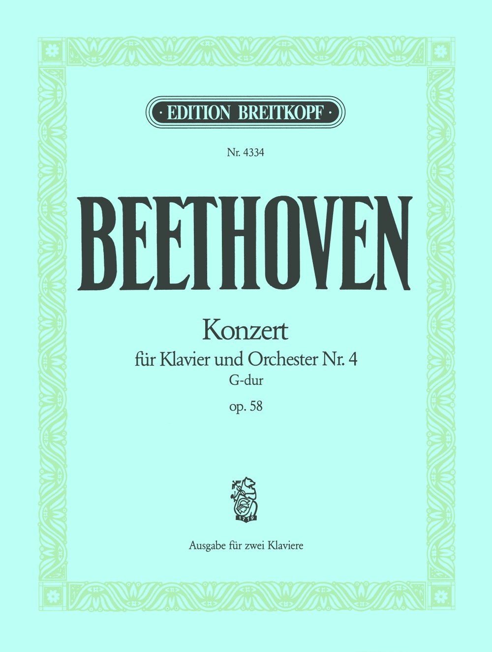 Beethoven Piano Concerto No. 4 in G major Op. 58