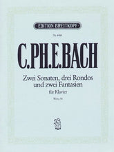 CPE Bach Wq 58 Two Sonatas Thr