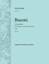 Busoni Concertino Opus 48