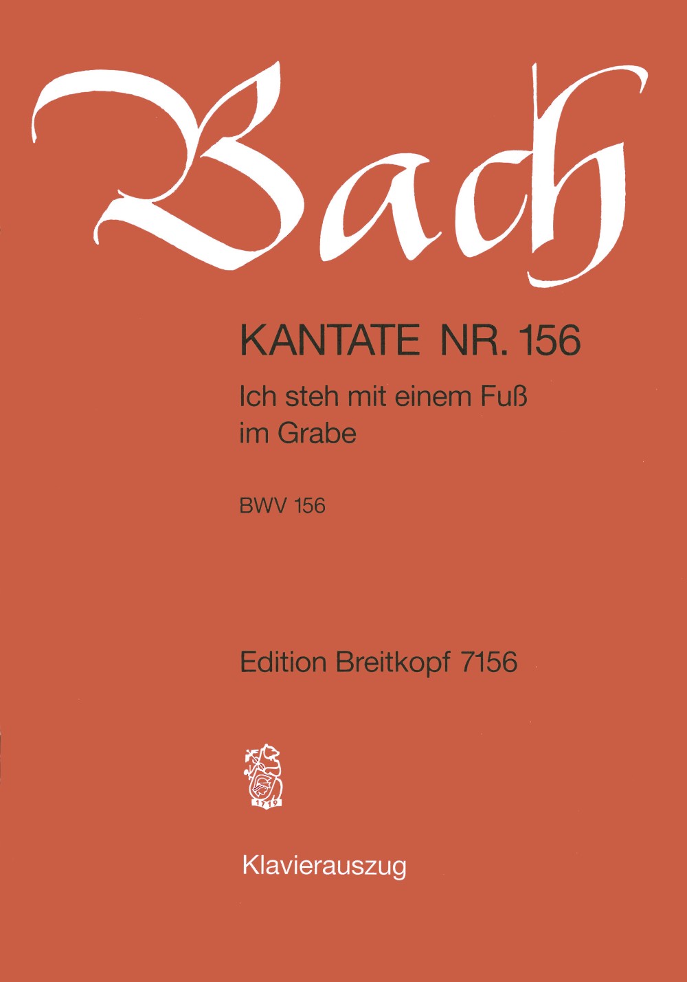 Bach Cantata BWV 156 Ich steh