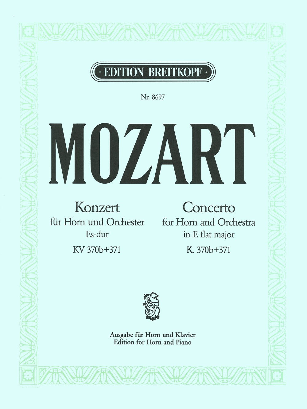 Mozart Horn Concerto in Eb major K. 370b + K. 371