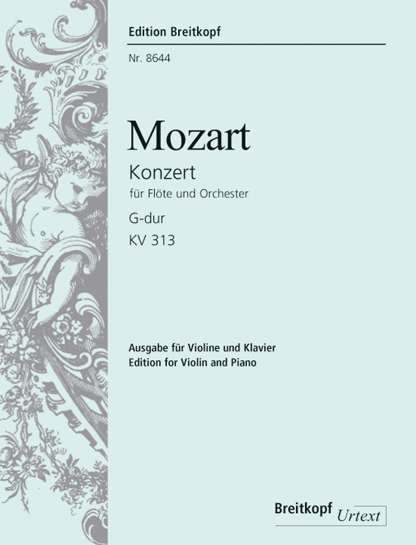 Mozart Flute Concerto No 1 G major K. 313 (285c)
