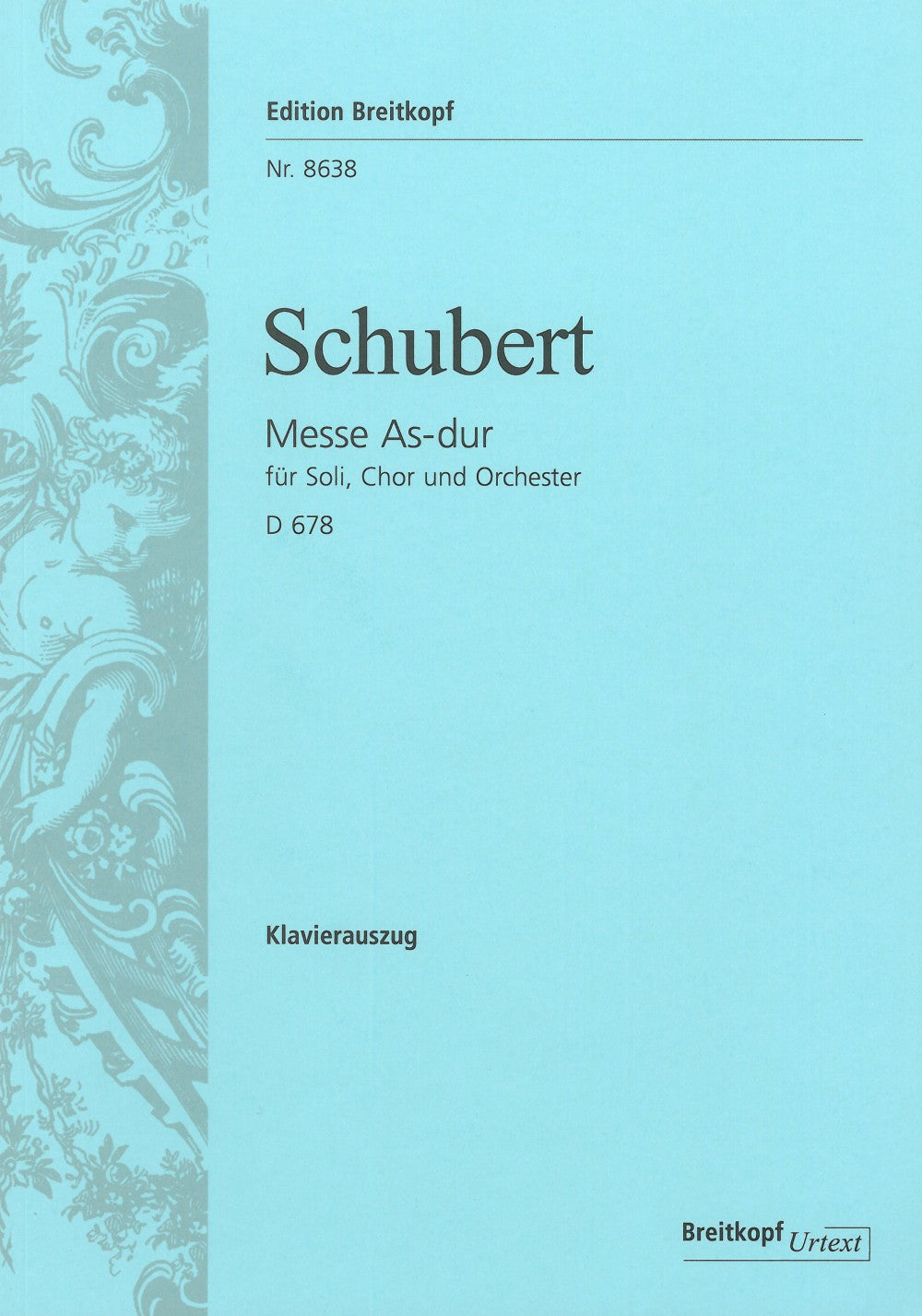 SCHUBERT MASS A FLT MAJ D 678