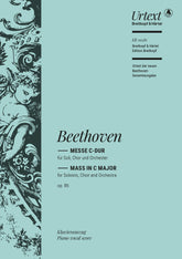 BEETHOVEN MASS C MAJ OP 86