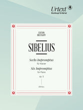 Sibelius 6 Impromptus Opus 5