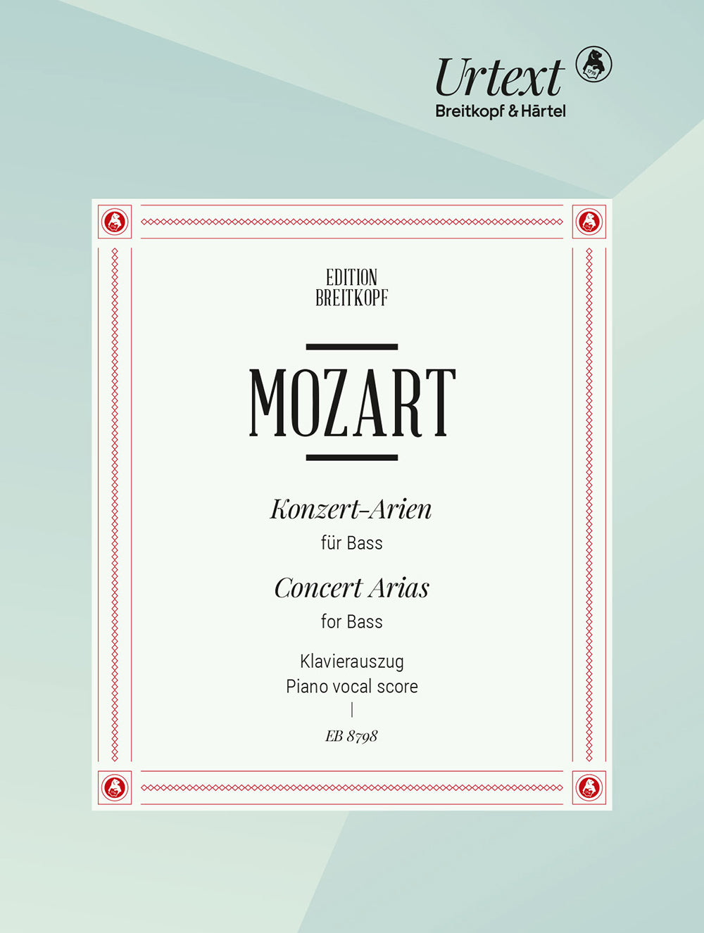 Mozart Complete Concert Arias for Bass