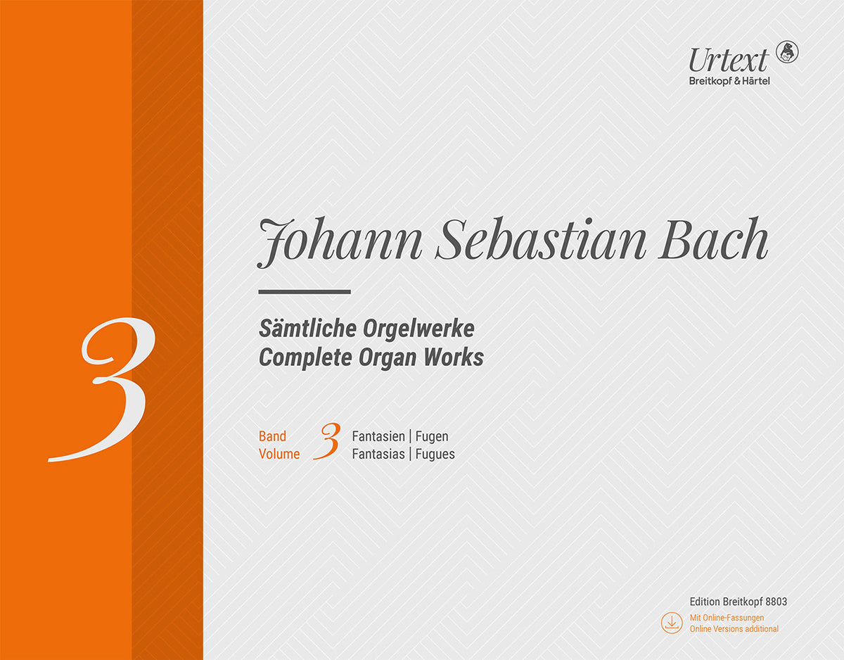 Bach Complete Organ Works Volume 3