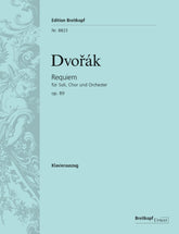 Dvořák: Requiem, Op. 89 Vocal Score