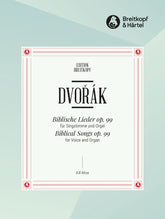 Dvorak Biblical Songs Op 99 Hi