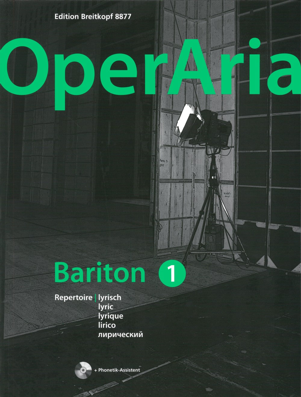 OperAria Baritone Volume 1 - Lyric (Breitkopf)