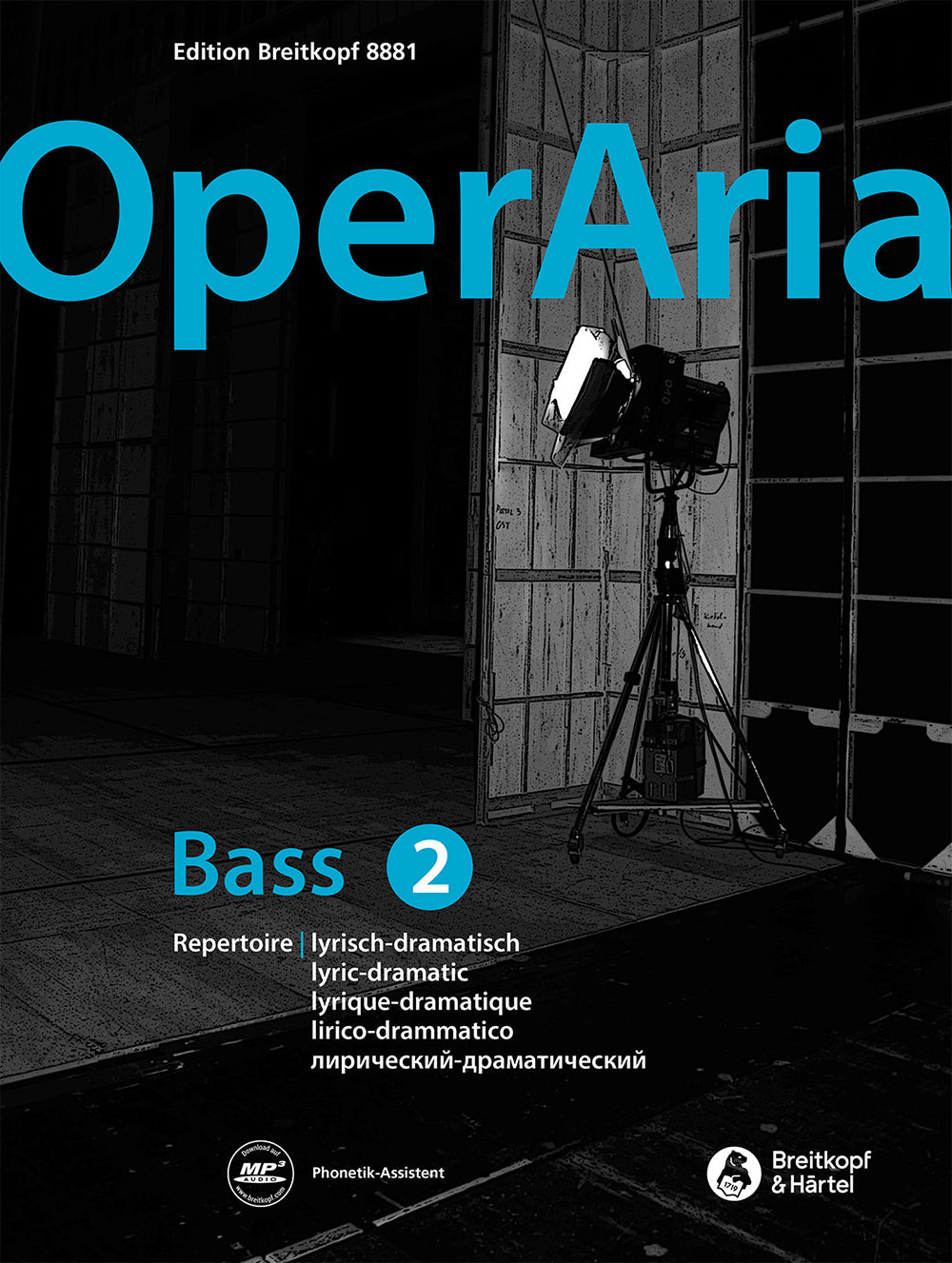 OperAria Bass Volume 2 - Lyric-Dramatic (Breitkopf)