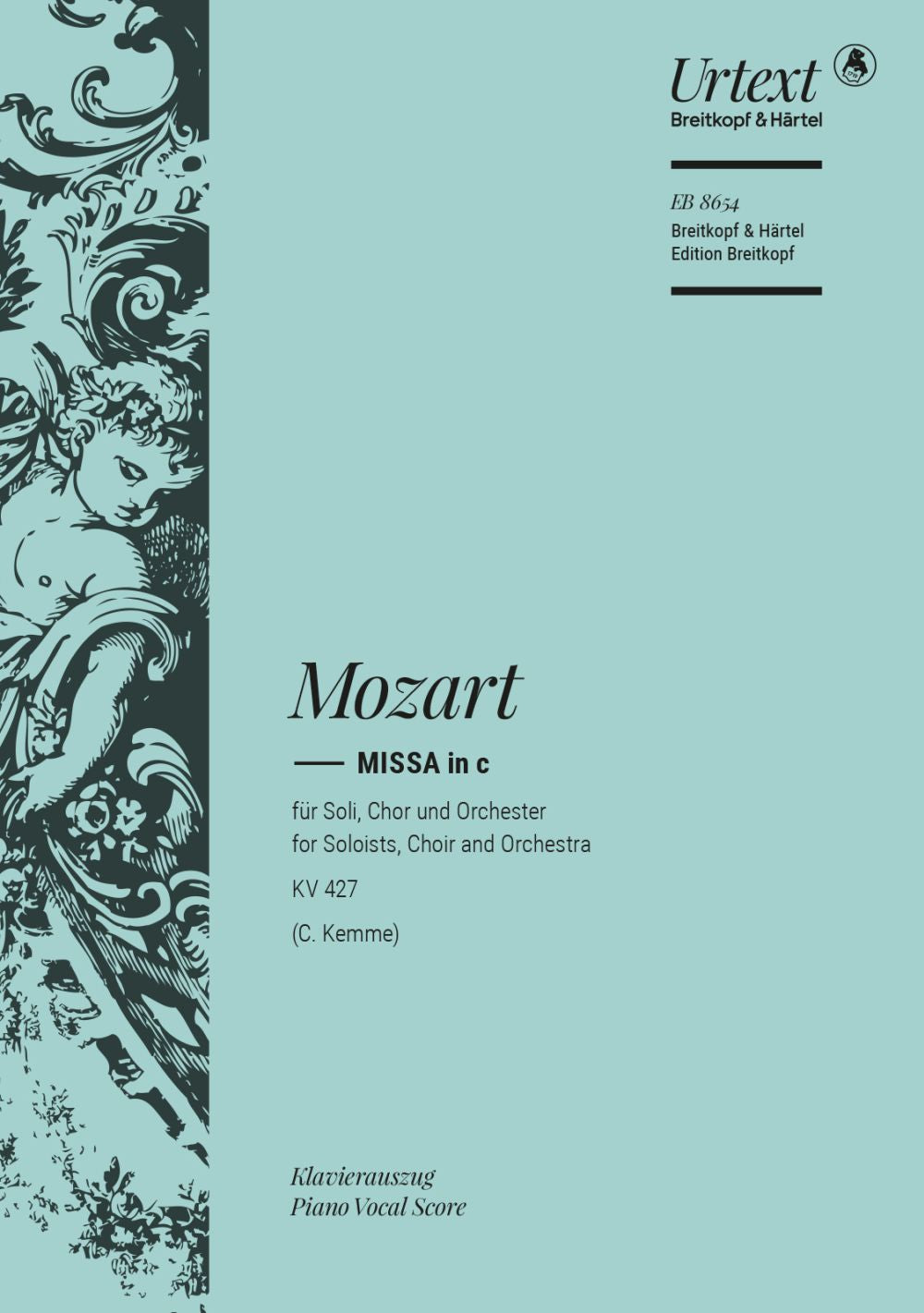 Mozart Mass in c minor K427 Vocal Score