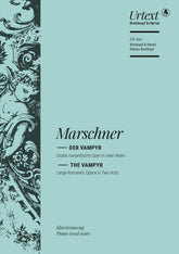 Marschner Der Vampyr Vocal Score