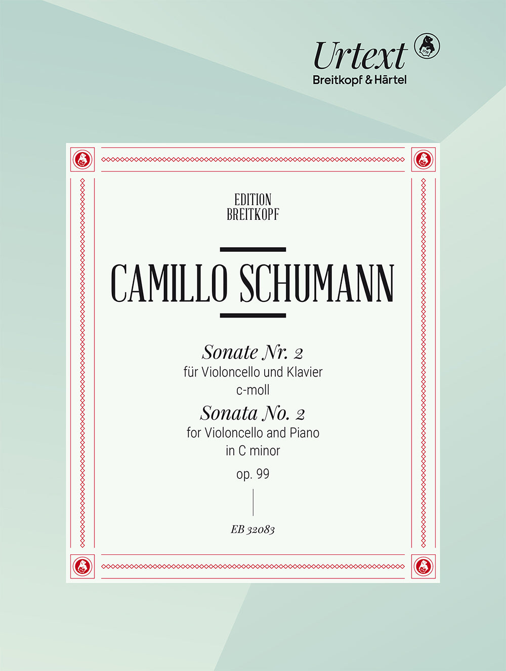 Camillo Schumann Cello Sonata No 2 C minor op 99