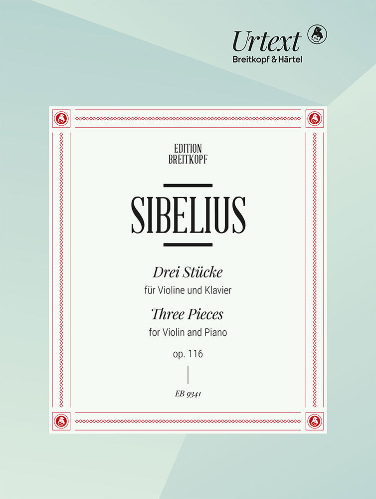 Sibelius 3 Pieces for Violin