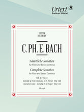 C.P.E. Bach Complsete Sonatas Volumen 3
