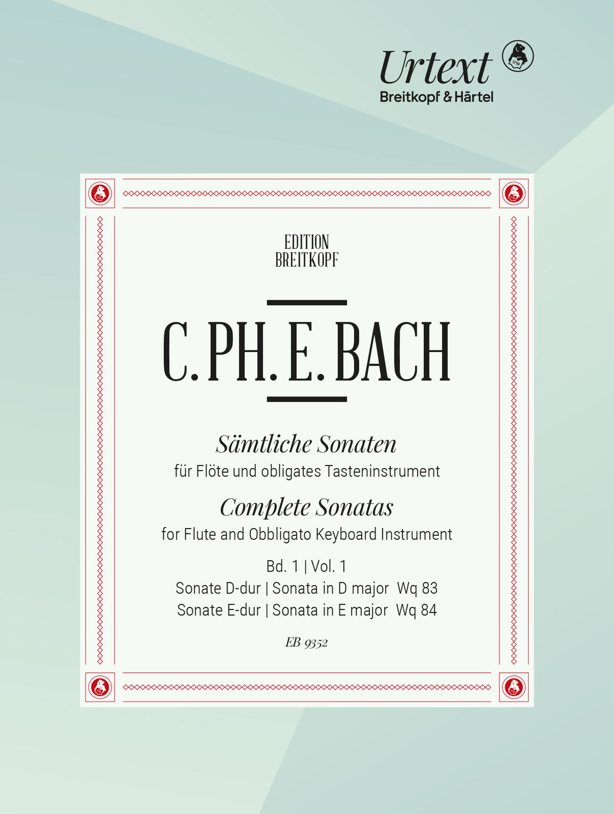 C.P.E. Bach Complete Sonatas Volume 1