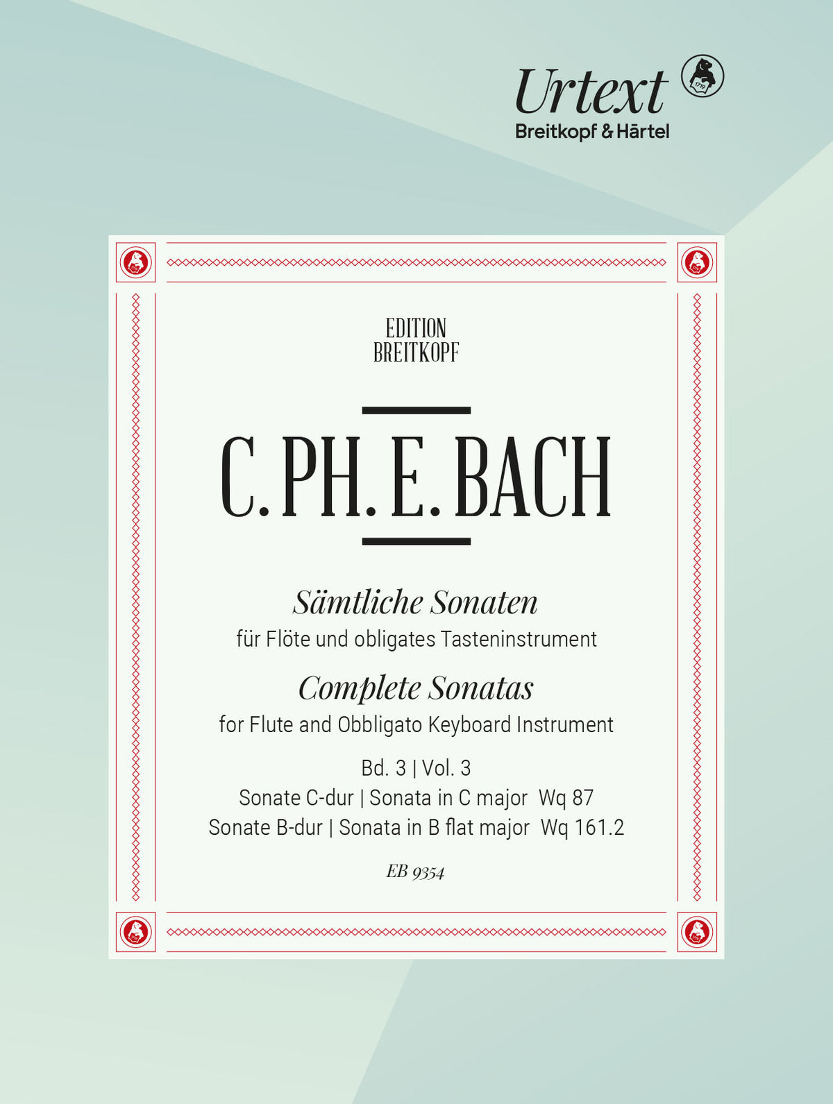 C.P.E. Bach Complete Sonatas Volume 3