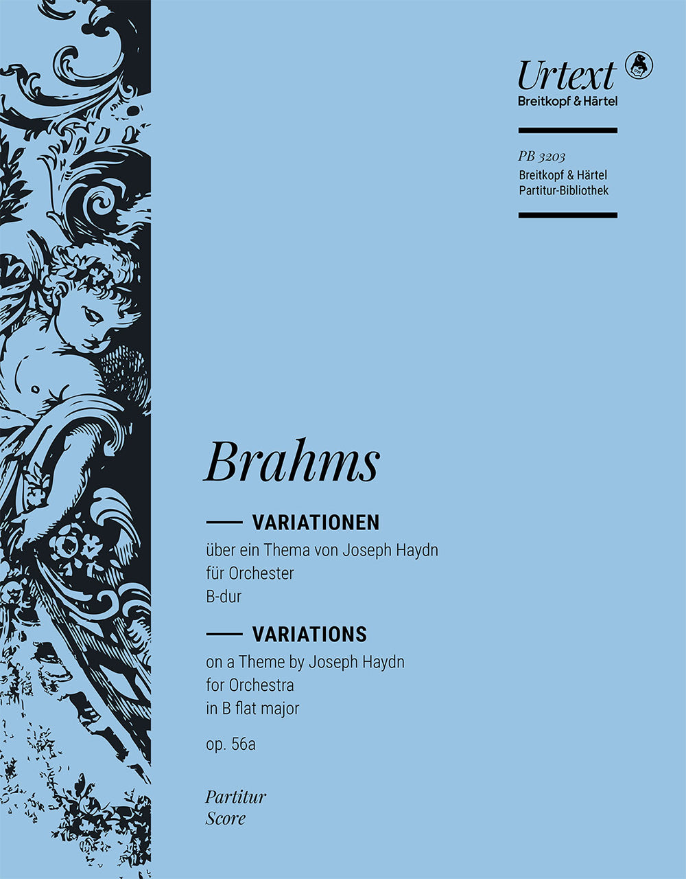 Brahms Variations on a Theme by Joseph Haydn in Bb major Op. 56a Full Score