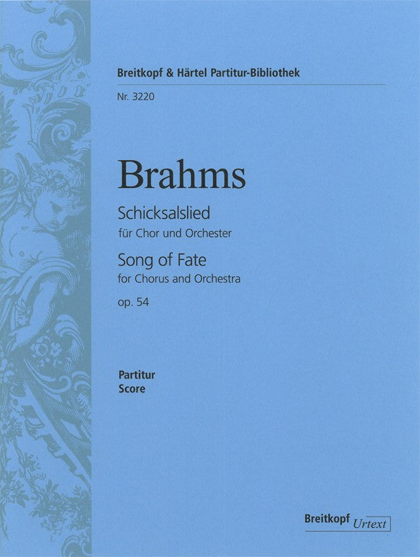 Brahms Schicksalslied Full Score