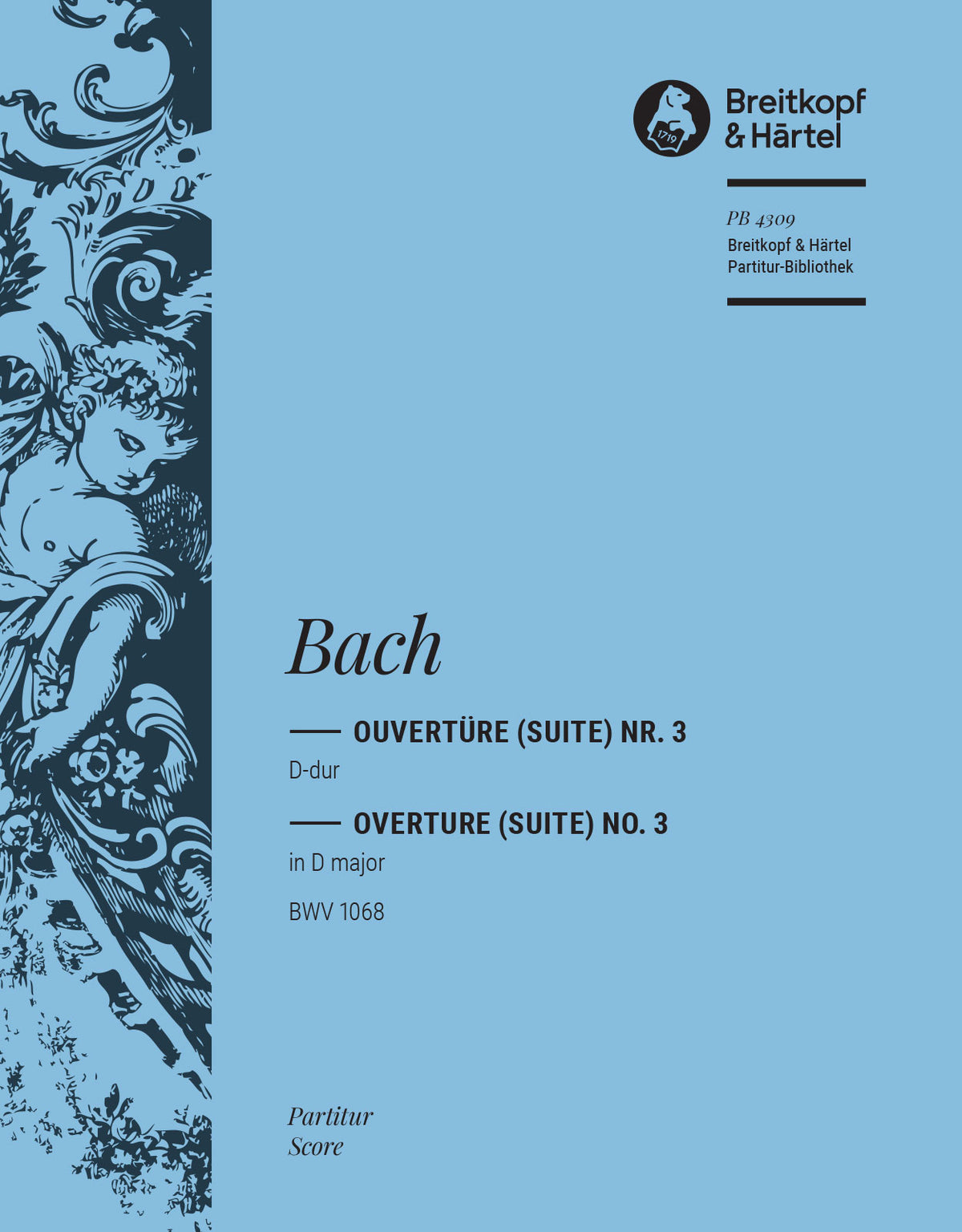 Bach Overture Suite No 3 in D major BWV 1068 Full Score