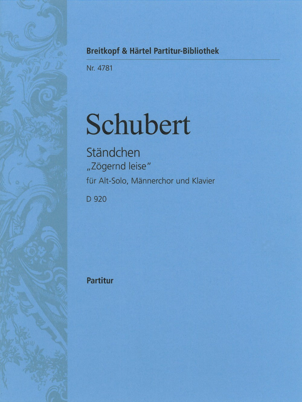 Schubert Staendchen D 920 [Opus post. 135]